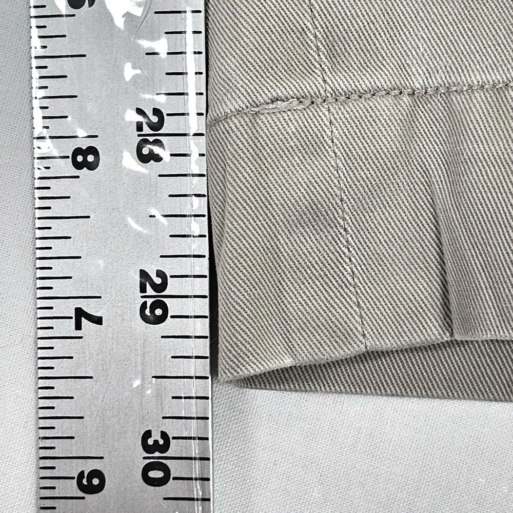 Polo Ralph Lauren Mens Big & Tall Khaki Chino Pants 46x30 Tan Cotton Twill